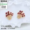 Accesorios para Aretes DIY Sencillo Flor Mate Tridimensional Soporte Vacío para Aretes de Perlas Retro Temperamento Fresco Soporte para Aretes