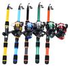 Conjunto de vara de mar infantil 1,5M 1,8M vara de arremesso carretel de pesca combinação vara de pesca vara de pesca de mar conjunto para iniciantes em estoque