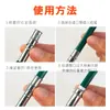 Extensor de lápiz de doble punta de acero inoxidable de metal transfronterizo de comercio exterior, extensor de estuche para bolígrafo, extensor de lápiz para bocetos, varilla de extensión para lápiz