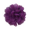 10 CM ondulado chiffon flor 30 cor atacado 7 cm cocar acessórios acessórios pet pingente flor mancha