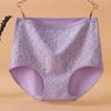 Ropa interior para mujeres de mediana edad y ancianas, Calzones triangulares de algodón de cintura alta para abuelitas, Pantalones holgados para ancianas, Talla grande
