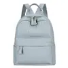 Elegante Mini Mochila Bordada para Mujer 2026 Nuevo Estilo Coreano Moderna Bolsa Escolar de Cuero para Viajes y Trayectos