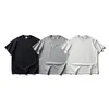 Yidao Vintage 2026 Verano Nuevo Retro Cuello Redondo Remache Cuello Pequeño Estilo Americano Unisex Color Sólido Holgado Camiseta de Manga Corta