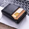 Caixa de Cigarros Média Pacote com 20 Portátil Criativa Couro Macio Caixa de Cigarros Macia Capa de Bolsa para Cigarros Macia Presente Personalizado Conjunto de Cigarros Caixa de Cigarros
