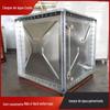Spot atacado montado isolamento de vida quadrado tanque de água galvanizado resistente à corrosão tanque de água galvanizado tanque de água de aço galvanizado