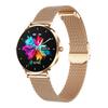 Novo Smartwatch Feminino 1,19 Polegadas Caixa de Aço Inoxidável T8mini Slim Smartwatch Multiesportivo