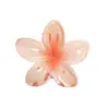 Presilha de Cabelo Flor de Frangipani Mais Vendida, Presilha de Garra para Cabelo, Presilha Tubarão, Tamanho Grande para Cabelos Grossos, Acessórios Populares, Joias Yiwu