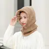 Gorra hombres y mujeres invierno coreana moda lana gorro exterior ciclismo tejido orejera estudiantes usando un gorro cálido
