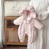 [9.4 Liquidação de Outono/Inverno ~ Sem Trocas ou Devoluções, Por Favor, Não Compre se se Importar] Macacão de Inverno Espesso para Bebês Meninas, Peça Única para Bebês Meninos