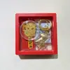 Colgante Zodiaco 2026 Año del Caballo, Llavero que Atrae Dinero, Pegatina Dorada para Teléfono Caballo Pequeño, Cadena para Teléfono al por Mayor