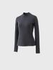 Roupa de Cuidado com a Pele Térmica de Beleza Jiaoxia, Camada Base Feminina para Outono e Inverno, Gola Alta Slim Fit de Alta Qualidade