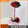 Novo produto internacional: Porta-expositor de armazenamento de acessórios de cabelo em camadas com estrela impressa em 3D, organizador de armazenamento de elásticos de cabelo e flores de cabelo, expositor e armazenamento de acessórios de cabelo
