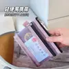 Bolsa de Viaje Portátil de Malla de Doble Capa para Pasaporte y Cosméticos, Porta Tarjetas, Funda Protectora para Cables de Datos, Tarjeta de Identificación y Cosméticos