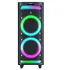 Alto-falante Bluetooth RGB de Alto-falante Duplo Alta Potência Portátil para Exterior Sem Fio Alto-falante para Festa em Casa