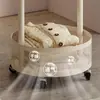 Perchero de pie para ropa, dormitorio, hogar, tendedero removible, estante de almacenamiento, dormitorio, dormitorio estudiantil, mesita de noche, perchero simple