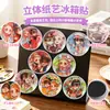 Jibaku Shonen Hanako-kun Bidimensional 3D Paper Craft Ímã de Geladeira Magnético Criativo Presentes Culturais Venda por Atacado