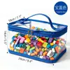 Bolsa de Brinquedo em PVC Bolsa de Armazenamento à Prova d'Água Bolsa Tote para Artigos de Higiene Pessoal de Viagem Bolsa Transparente para Skincare e Maquiagem Bolsa de Armazenamento de Praia