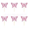 Banner de Aniversário Temático de Fada Feliz Aniversário e Conjunto de Decoração para Festa de Princesa