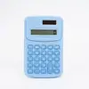 Calculadora fofa de aparência sofisticada, mini, cor sólida, k888, computador portátil para escritório de contabilidade