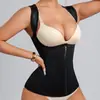 Modelador de cintura transfronteiriço para emagrecimento e correção postural, cinto de cintura indutor de suor, cinto modelador abdominal, cinto de cintura emagrecedor, cinta modeladora e top realçador de busto