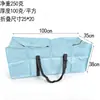 Bolsa de Armazenamento para Proteção Ambiental Bolsa de Armazenamento com Zíper à Prova d'Água Tecido de Polipropileno Dobrável Grande Capacidade Tampa Flip Roupas Colchas Bolsa para Mudança