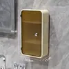 Caja de Papel Higiénico para Baño sin Taladro Montada en Pared Caja de Pañuelos para el Hogar Estante de Almacenamiento Caja Impermeable para Guardar Toallas Sanitarias de Baño