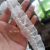 Exquisita Cadena de Encaje Plegado No Elástico Malla de Organza Bordado Ropa Correa de Hombro Material de Correa Tocado Floral DIY