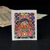 Tíbet Nepal Thangka Puro Pintado a Mano Zakhiram 4*5 Pigmento Mineral Pintado a Mano Colgante de Buda Portátil