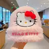 Chapéu Fofo Genuíno Sanrio Kulomi Outono e Inverno Infantil Aquecedor Espesso Protetor de Orelha Bebê Meninos e Meninas Cão Gui