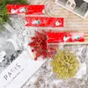 Nuevo Juego de Adornos de Copo de Nieve para Árbol de Navidad, Copos de Nieve de Plástico para Accesorios de Decoración Festiva