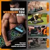 Tabla de flexiones multifuncional para el hogar para hombres y mujeres, nueva para entrenamiento de músculos del pecho, abdominales y dorsales, plegable