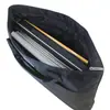 Bolsa de Documentos de Negocios Portátil Bolsa para Documentos Bolsa de Conferencia Bolso Casual de Oficina Lona Bolsa con Cremallera para Documentos Oficiales