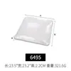 Plato Cuadrado Meiliu Personalizado Blanco a5 Melamina Vajilla Comercio Exterior Imitación Porcelana Plato de Cena Plástico Plato para Snacks Huesos