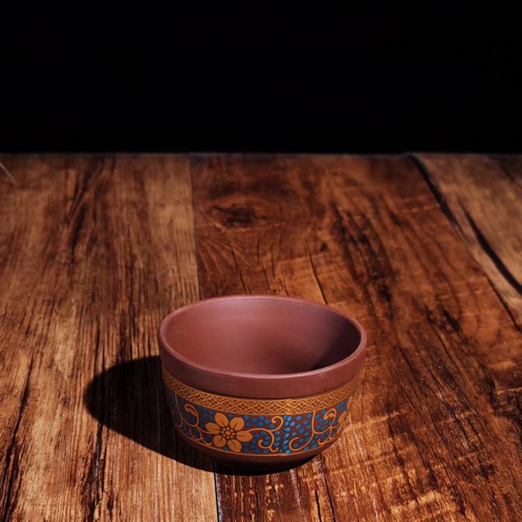鎏金堆花茶杯100ml