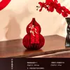 Adornos para decoración de habitaciones de boda, arreglo para sala de estar y dormitorio de compromiso, carácter tridimensional de dragón y fénix "doble felicidad" para exhibición en mesa, artículos para bodas