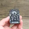 Colgante de Madera de Olmo Tipo Jade Material Viejo Marca 46 Premium Relieve Dios de la Riqueza de Cinco Caminos Colgante de Madera de Olmo Pieza para Colgar Transmisión en Vivo de Tiktok