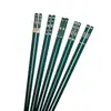 Palillos de Aleación Personalizados al por Mayor del Fabricante para Uso Doméstico, Palillos Modelo Nuevo de Gama Alta, Antideslizantes, Resistentes al Moho, Resistentes a Altas Temperaturas, Chapados en Oro