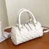 Los Bolsos de Mujer Transfronterizos Son Súper Populares, Nuevos Modelos Primavera-Verano 2026, Exquisitos y Modernos, Bolsos de Alta Gama, Bolsos Cilindro Cruzados de un Solo Hombro