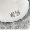 Aretes simples personalizados metal beanie aretes colgantes delanteros y traseros 2023 Nuevos aretes elegantes aretes para ir al trabajo que combinan con todo
