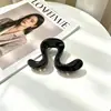 Presilha de Cabelo Abalone Cor Série Tartaruga Acrílico 9cm para Mulheres, Venda Direta do Fabricante, Presilha Tubarão Estampa Leopardo, Acessório de Cabelo Elegante