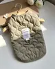 Ropa para mascotas Yorkshire con accesorio para correa, abrigo de algodón engrosado a prueba de frío para perros pequeños, chaleco de algodón elegante de dos patas para uso doméstico en invierno