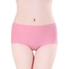 Ropa interior para damas de talla grande MM300 kg de grasa, calzoncillos sin costuras de una pieza de seda de hielo más grasa aumento ropa interior de cintura alta