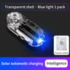 Luz de Advertencia Solar Antirrobo para Coche Transfronteriza Luz Intermitente de Simulación Artificial Luz Decorativa Universal Sin Cableado