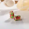 Colgante antiguo de oro Xingshi con cuentas moda nacional cobre chapado en oro material para pulsera collar hecho a mano DIY accesorios de joyería