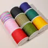 No. Cuerda Trenzada Hilo de Jade 72 Hilos 0.8mm Nylon Hilo Tejido a Mano Hilo para Colgante DIY Cuerda Roja Accesorios de Nudo Chino Hilo al por Mayor