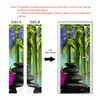 Pegatinas de Puerta Autoadhesivas Transfronterizas con Ciervo Estilo Chino, Pegatinas de Pared Removibles para Renovación de Casa de Alquiler, Venta al por Mayor por Fabricante, Dropshipping