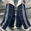 Pantalones de Chándal de Otoño para Niños 2025 Nuevo Estilo para Niños Mayores, Pantalones Rectos Holgados para Niños de Primavera y Otoño, Elegantes