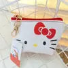 Meile Kurumi Monstro de Água Branco Pequeno Porta-Moedas Desenho Animado Fofo Porta-Moedas Solto em PC Bolsa para Chaves Bolsa Pequena de Armazenamento