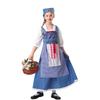S-XL Halloween Roupa de Cosplay de Empregada de Mansão Francesa para Crianças Vestido Medieval Pastoral de Empregada Roupa Pai e Filho