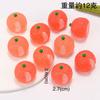 Paisaje en Miniatura Simulación Frutas Luminosas Verduras Comida Juguete Figura de Resina Pinza para el Cabello Decoración DIY Accesorios Figura Pequeña Tridimensional